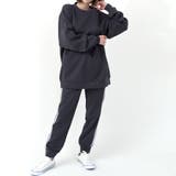 ラインパンツセットアップルームウェア上下セットサイドラインジャージ | Felt Maglietta | 詳細画像9