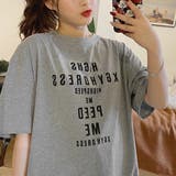 ロゴプリントTシャツ オーバーサイズ 韓国ファッション 夏 | Felt Maglietta | 詳細画像2 