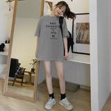 ロゴプリントTシャツ オーバーサイズ 韓国ファッション 夏 | Felt Maglietta | 詳細画像3 