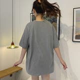 ロゴプリントTシャツ オーバーサイズ 韓国ファッション 夏 | Felt Maglietta | 詳細画像4 