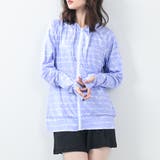 ロゴラベンダー | UVカットパーカーラッシュガード紫外線防カットUPF50+接触冷感 夏 ビーチ | Felt Maglietta