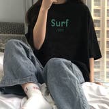 SurfプリントTシャツ ロゴ 5分袖 | Felt Maglietta | 詳細画像8 