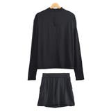 UVカットUPF50+ラッシュガード上下セット ハーフジップ 長袖&ショートパンツ | Felt Maglietta | 詳細画像10