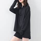 ブラック | UVカットUPF50+ラッシュガード上下セット ハーフジップ 長袖&ショートパンツ | Felt Maglietta