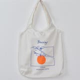 トートエコバッグ フルーツイラストプリントキャンバス鞄 ショルダーバッグ | Felt Maglietta | 詳細画像5 