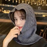 グレー | トレンドバラクラバ ニットフード 秋 秋冬 韓国ファッション | Felt Maglietta