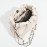 リボン付きチェーンショルダーバッグ 巾着 BAG | Felt Maglietta | 詳細画像23