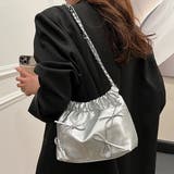 リボン付きチェーンショルダーバッグ 巾着 BAG | Felt Maglietta | 詳細画像16