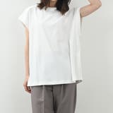 オフホワイト | しっとりとした滑らかなタッチTシャツ キレイ色展開 春 夏 リラクシー | Felt Maglietta