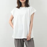 しっとりとした滑らかなタッチTシャツ キレイ色展開 春 夏 リラクシー | Felt Maglietta | 詳細画像2