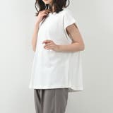 しっとりとした滑らかなタッチTシャツ キレイ色展開 春 夏 リラクシー | Felt Maglietta | 詳細画像3