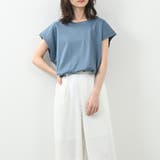 しっとりとした滑らかなタッチTシャツ キレイ色展開 春 夏 リラクシー | Felt Maglietta | 詳細画像11