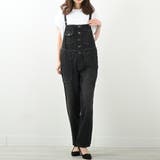 ゆるサロペットデニムパンツ ゆったりシルエット 大人可愛い | Felt Maglietta | 詳細画像17
