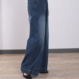 ハイウエストサス付ワイドパンツ ハイウエストデザイン オールシーズン | Felt Maglietta | 詳細画像9