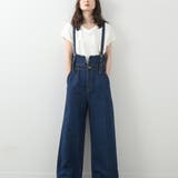 ハイウエストサス付ワイドパンツ ハイウエストデザイン オールシーズン | Felt Maglietta | 詳細画像15