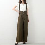 ハイウエストサス付ワイドパンツ ハイウエストデザイン オールシーズン | Felt Maglietta | 詳細画像26