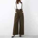 ハイウエストサス付ワイドパンツ ハイウエストデザイン オールシーズン | Felt Maglietta | 詳細画像22 