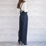 ハイウエストサス付ワイドパンツ ハイウエストデザイン オールシーズン | Felt Maglietta | 詳細画像3 