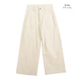 デニムワイドベイカーパンツ ワイドシルエット デニムパンツ | Felt Maglietta | 詳細画像59