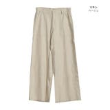 デニムワイドベイカーパンツ ワイドシルエット デニムパンツ | Felt Maglietta | 詳細画像65