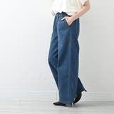 デニムワイドベイカーパンツ ワイドシルエット デニムパンツ | Felt Maglietta | 詳細画像42