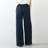 デニムワイドベイカーパンツ ワイドシルエット デニムパンツ | Felt Maglietta | 詳細画像45