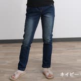 スキニーパンツ デニム ウエスト総ゴムフォーシーズン履けるラクラク美脚スキニー | Maria Trinity | 詳細画像3