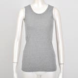 コットンフライスタンクトップ大きいサイズインナートップスノースリーブ | Felt Maglietta | 詳細画像19 