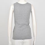 コットンフライスタンクトップ大きいサイズインナートップスノースリーブ | Felt Maglietta | 詳細画像21 