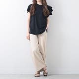 片袖フリルデザインTシャツボリューム個性的アシンメトリーdesignTee春夏主… | Felt Maglietta | 詳細画像5