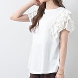片袖フリルデザインTシャツボリューム個性的アシンメトリーdesignTee春夏主… | Felt Maglietta | 詳細画像8