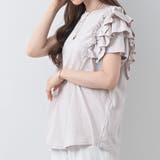 片袖フリルデザインTシャツボリューム個性的アシンメトリーdesignTee春夏主… | Felt Maglietta | 詳細画像13