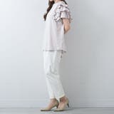 片袖フリルデザインTシャツボリューム個性的アシンメトリーdesignTee春夏主… | Felt Maglietta | 詳細画像15