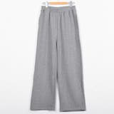 裏毛スウェットワイドパンツ ハリのある裏毛素材でぬけ感のあるコーデにぴったり 秋 | Felt Maglietta | 詳細画像20