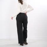 裏毛スウェットワイドパンツ ハリのある裏毛素材でぬけ感のあるコーデにぴったり 秋 | Felt Maglietta | 詳細画像4