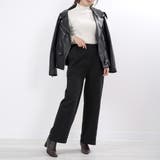 裏毛スウェットワイドパンツ ハリのある裏毛素材でぬけ感のあるコーデにぴったり 秋 | Felt Maglietta | 詳細画像8