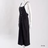 サロペットスカート リネン ツイル ロングスカート ワンピース コットン  | Maria Trinity | 詳細画像27