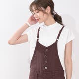 サロペットスカート リネン ツイル ロングスカート ワンピース コットン  | Maria Trinity | 詳細画像11