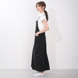 サロペットスカート リネン ツイル ロングスカート ワンピース コットン  | Maria Trinity | 詳細画像14