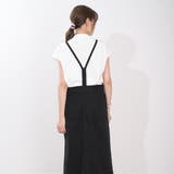 サロペットスカート リネン ツイル ロングスカート ワンピース コットン  | Maria Trinity | 詳細画像15