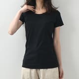 コットンフライス半袖Tシャツ 春 夏 着回し シンプル ベーシック | Maria Trinity | 詳細画像2