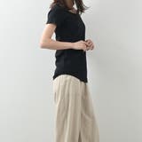 コットンフライス半袖Tシャツ 春 夏 着回し シンプル ベーシック | Maria Trinity | 詳細画像7