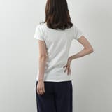 コットンフライス半袖Tシャツ 春 夏 着回し シンプル ベーシック | Maria Trinity | 詳細画像14