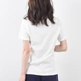 コンパクトコットンリブTee シンプルカジュアル トップス | Maria Trinity | 詳細画像4