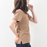 コンパクトコットンリブTee シンプルカジュアル トップス | Maria Trinity | 詳細画像8