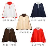 裏起毛ハーフジッププルオーバー トレーナー ビッグシルエット | Felt Maglietta | 詳細画像12