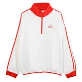 裏起毛ハーフジッププルオーバー トレーナー ビッグシルエット | Felt Maglietta | 詳細画像13