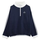 裏起毛ハーフジッププルオーバー トレーナー ビッグシルエット | Felt Maglietta | 詳細画像14