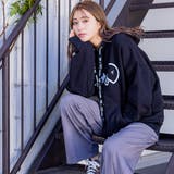 フロントベーマークロゴ紐フードパーカー ビッグシルエット プルオーバー | Felt Maglietta | 詳細画像7