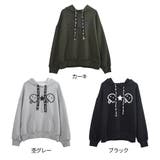 フロントベーマークロゴ紐フードパーカー ビッグシルエット プルオーバー | Felt Maglietta | 詳細画像9